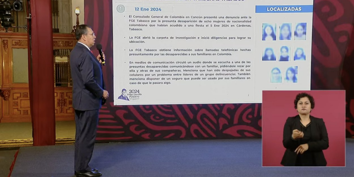 Colombianas serán deportadas por falsear su declaración de ingreso a México: SSPC