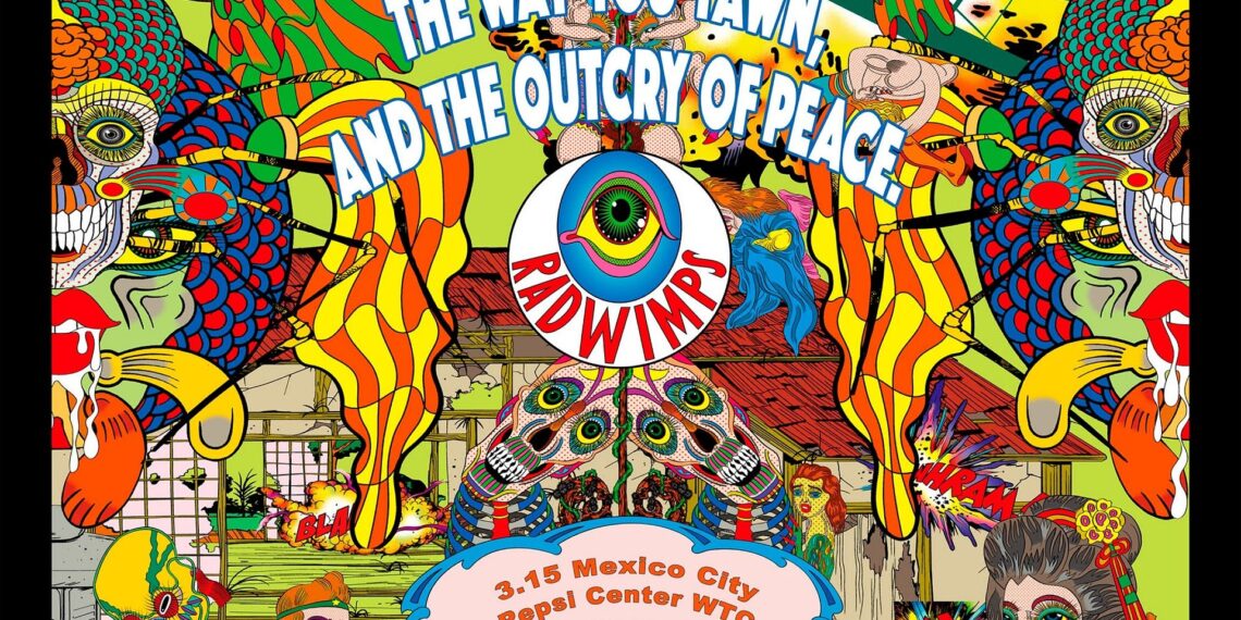 ¡RADWIMPS ANUNCIA SU GIRA “The Way You Yawn, And the Outcry of Peace”!