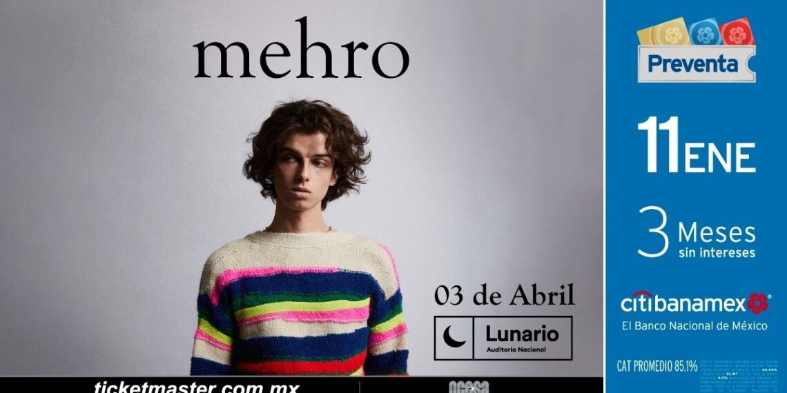 ¡El encanto musical de Mehro Llega a la CDMX!
