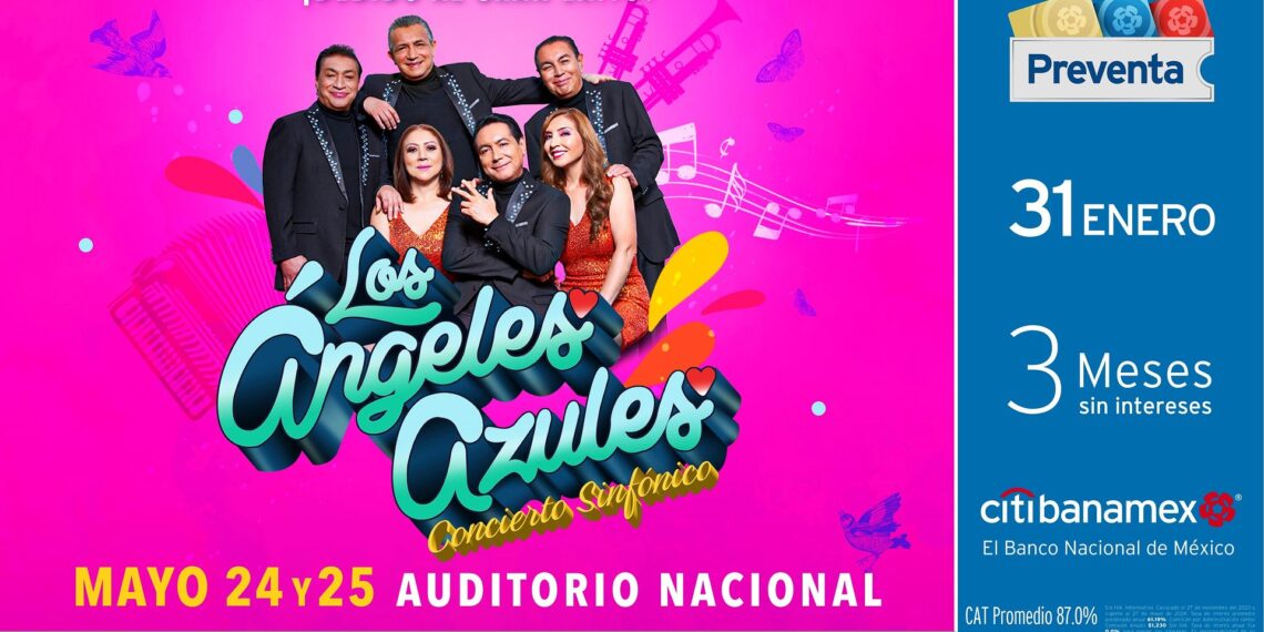 Los Ángeles Azules anuncian su regreso al Auditorio Nacional