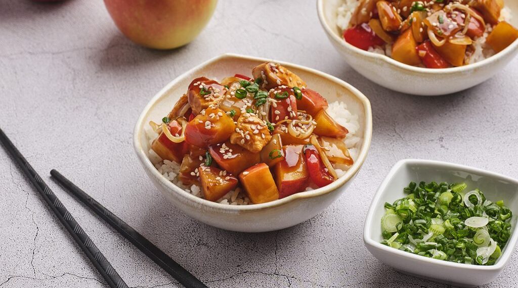 Manzanas teriyaki: una forma diferente, deliciosa y saludable para iniciar el año