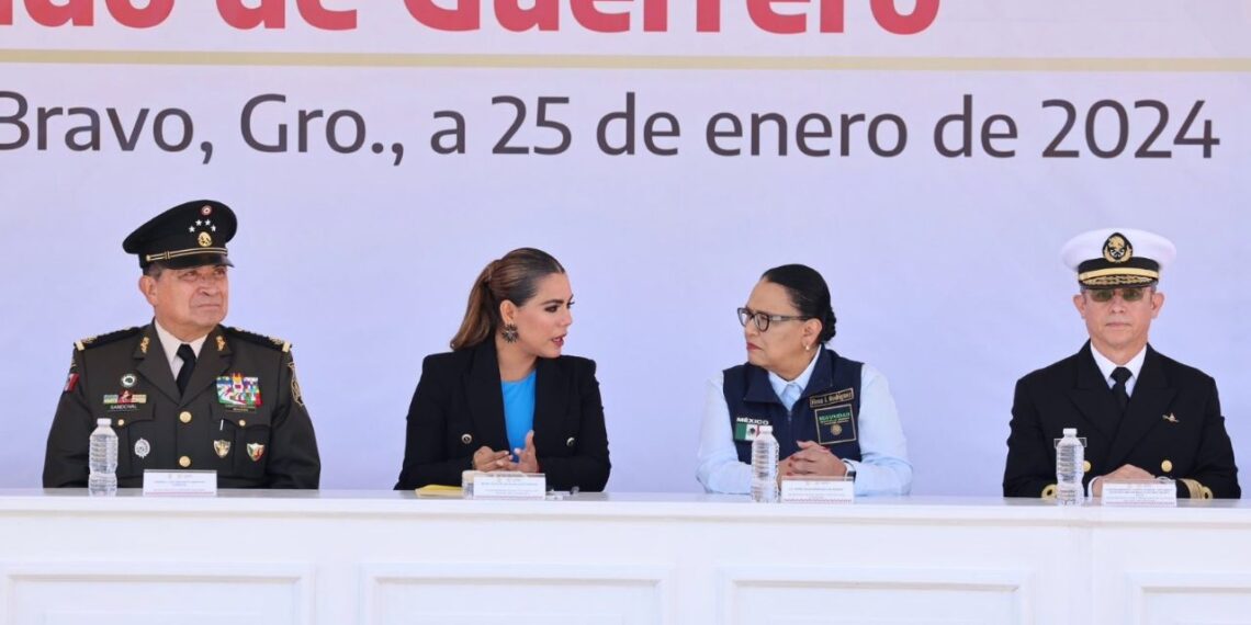 SSPC de Rosa Icela refuerza seguridad en Guerrero