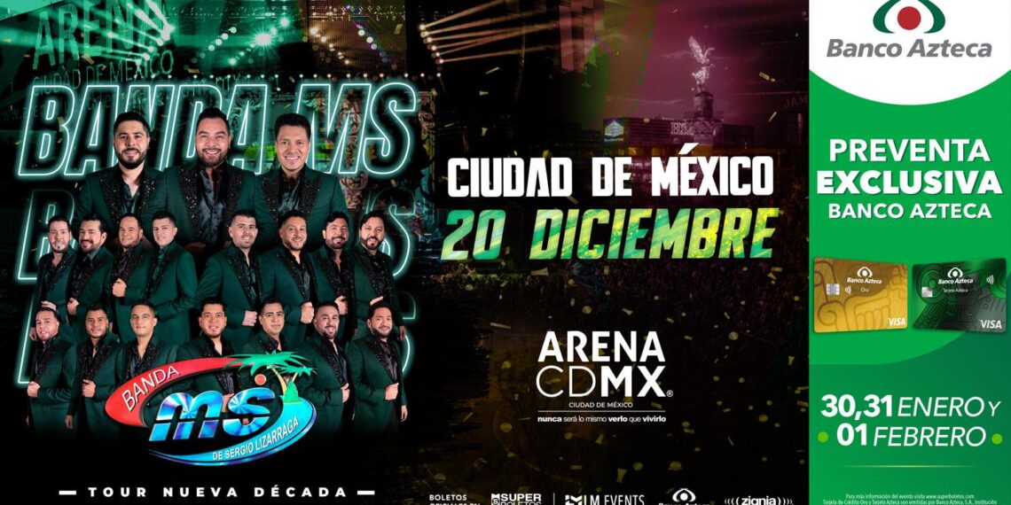 BANDA MS de Sergio Lizárraga  EN CONCIERTO