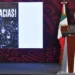 Ésta es la portada del último libro de López Obrador; tiene 20 capítulos
