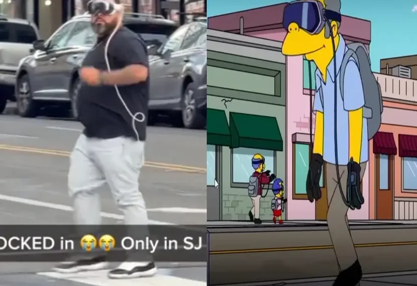 ¿Los Simpson predicen futuro con Apple Vision Pro?