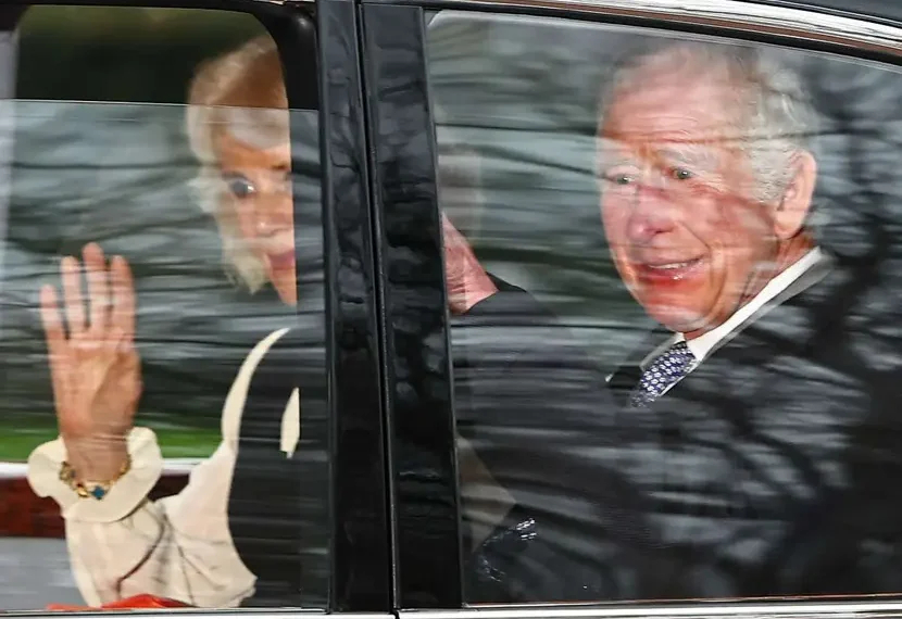 Carlos III reaparece en público, por primera vez, tras anuncio de su cáncer