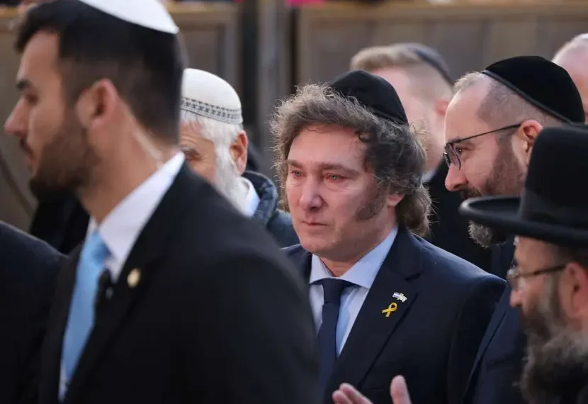 Milei trasladará la embajada argentina a Jerusalén; Hamás protesta decisión