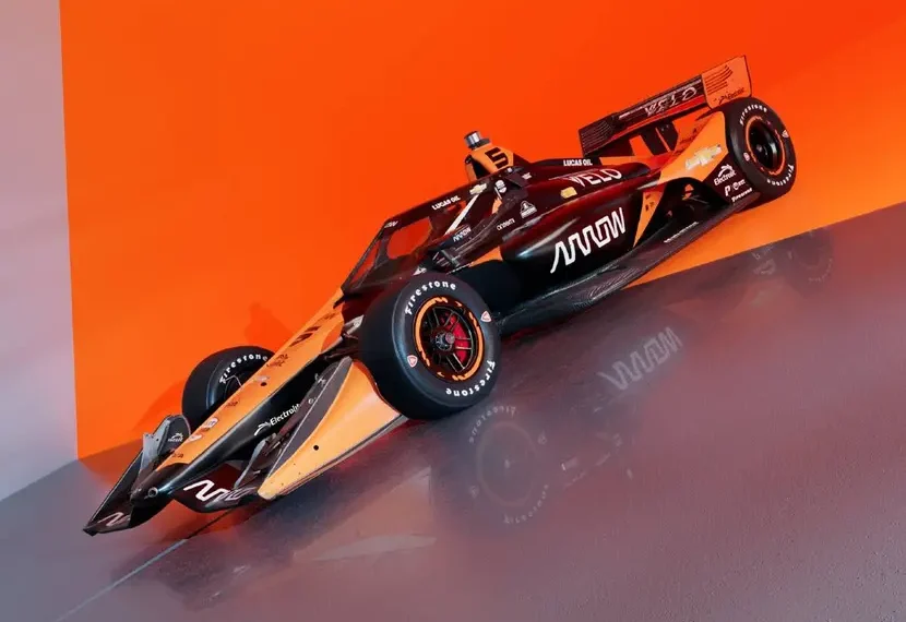 McLaren presenta la decoración del coche de Pato O’Ward para IndyCar 2024