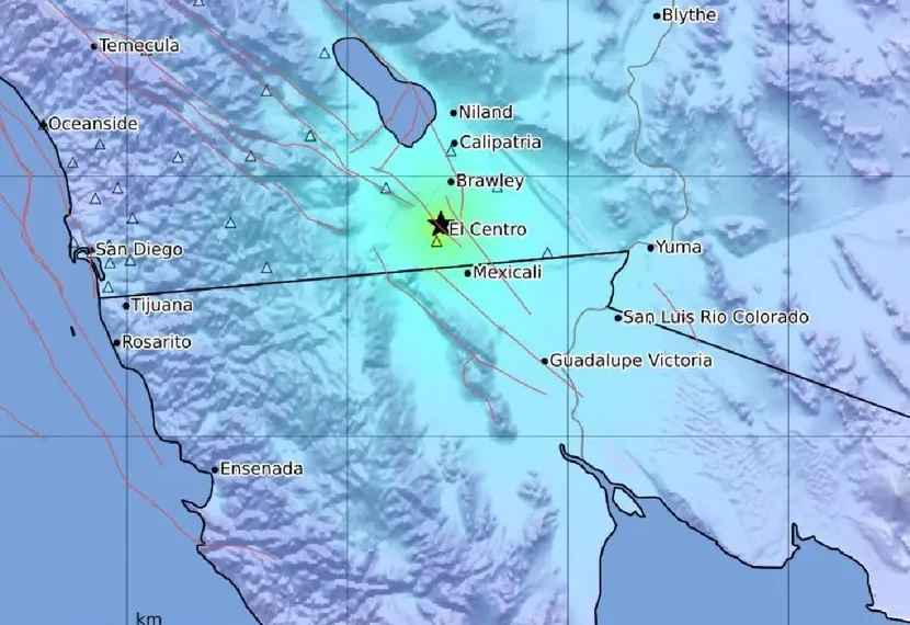 Despierta zona sísmica en California, EU, y ‘sacude’ Mexicali, BC; suspenden clases