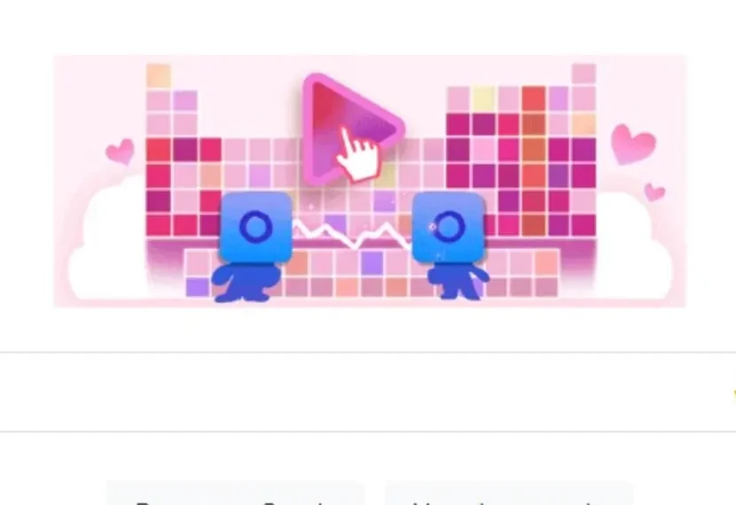 Google celebra el Día del Amor y la Amistad con doodle y un divertido juego