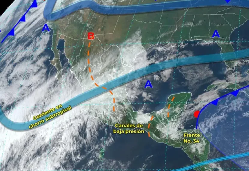 Se esperan lluvias y heladas