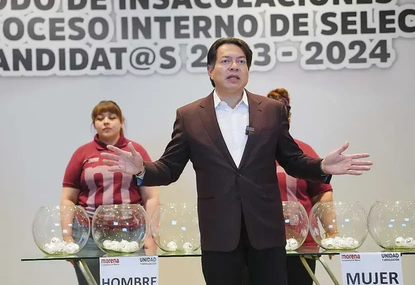 Revelan a ganadores de la tómbola en Morena; faltan 100 espacios por definir