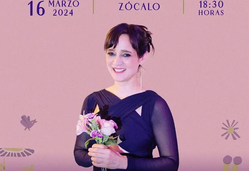 Julieta Venegas dará concierto gratis en el Zócalo CDMX