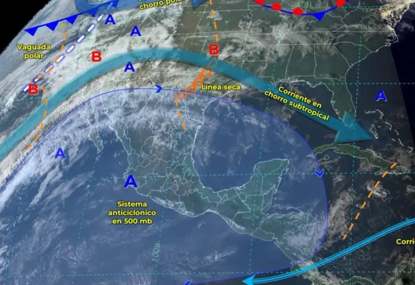 Prevén temperaturas de 40º en 16 estados