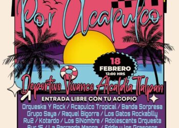 MEGAFESTIVAL “un paso adelante por Acapulco” en Tlalpan: una jornada de solidaridad y música