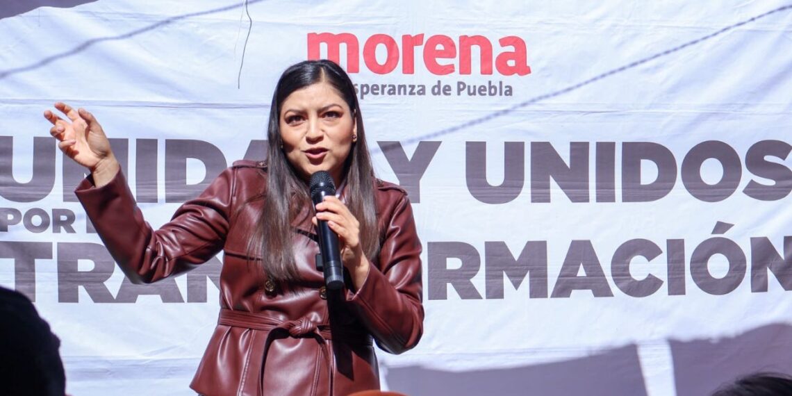 Se mantiene firme Claudia Rivera en sus aspiraciones a la alcaldía de Puebla