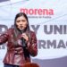 Se mantiene firme Claudia Rivera en sus aspiraciones a la alcaldía de Puebla