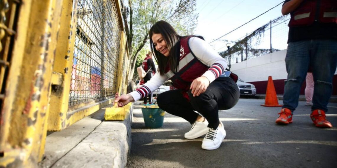 Diputada Lourdes Paz visita escuelas con programa “Manita de Gato” en Iztacalco
