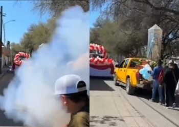 Explosión en peregrinación deja al menos 7 lesionados en Aguascalientes