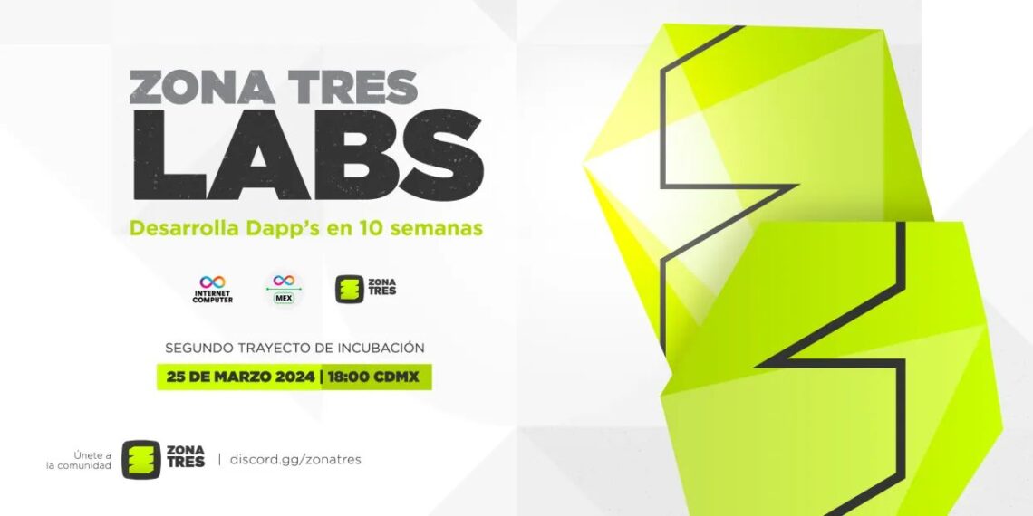 ICP Hub México lanza convocatoria para incubadora Zona Tres Labs: programa para desarrollar aplicaciones en blockchain