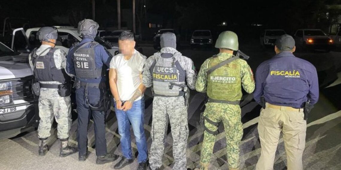 Detienen a “La Peggy”, presunto operador de Los Viagras en Michoacán