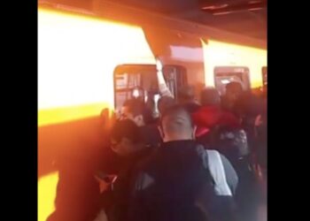 Caos en líneas 3 y 12 del Metro por fallas en trenes