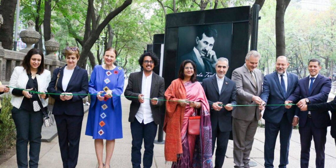 Vida y obra de Nikola Tesla llega al Paseo de las Culturas Amigas