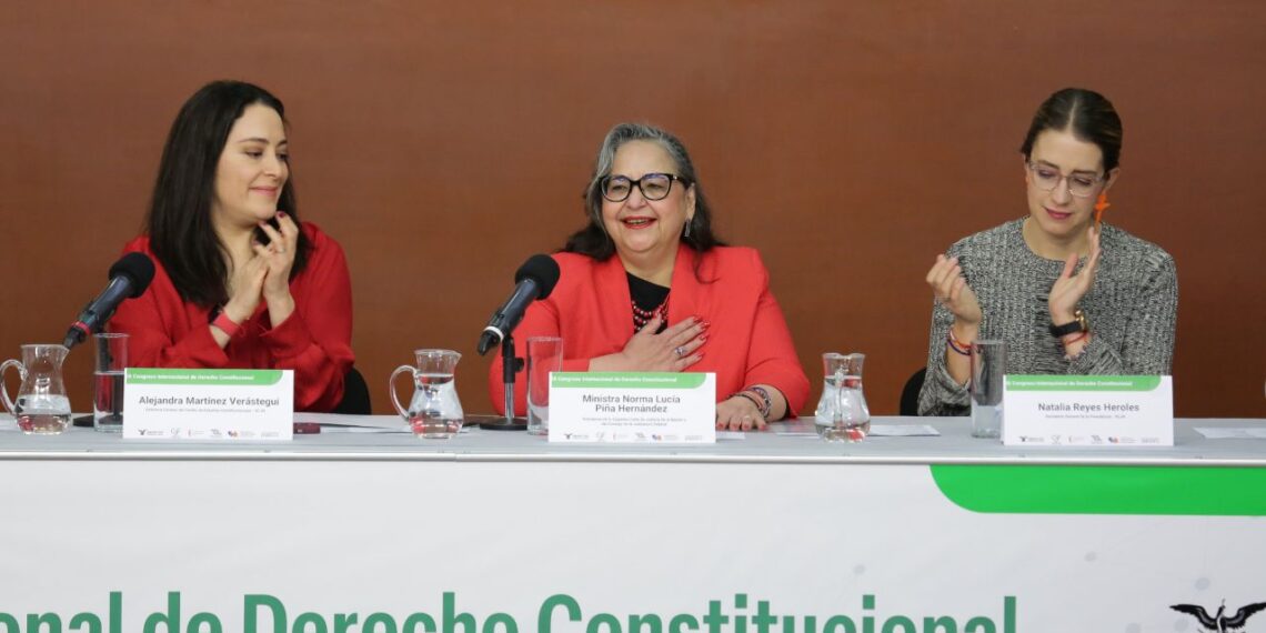 Norma Piña destaca avances y retos del sistema penal acusatorio en México