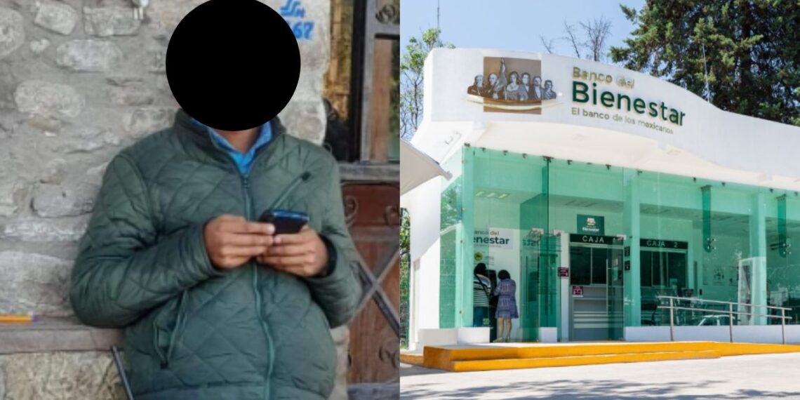 Oficial le roba apoyo del bienestar a abuelita en Hidalgo