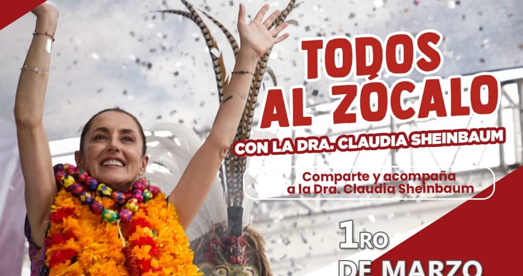 La doctora Sheinbaum respalda las iniciativas de reforma del presidente López Obrador