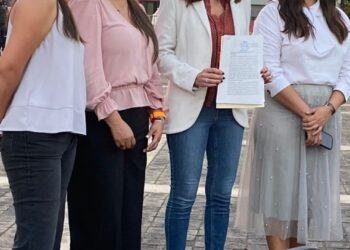 Denuncia Laura Ballesteros violencia política de genero digital ante el INE