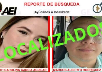 Pareja desaparecida en Mazatlán es encontrada sana y salva en Monterrey