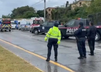 Mueren 5 argentinos en fatal accidente en carretera Playa del Carmen-Tulum