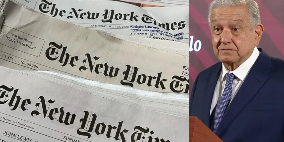 AMLO descarta error por revelar teléfono de periodista del NYT: no pasa nada, que lo cambie