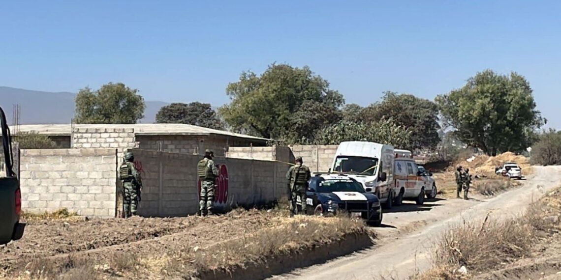 Descubren fosa clandestina en Mexicaltzingo, Edomex