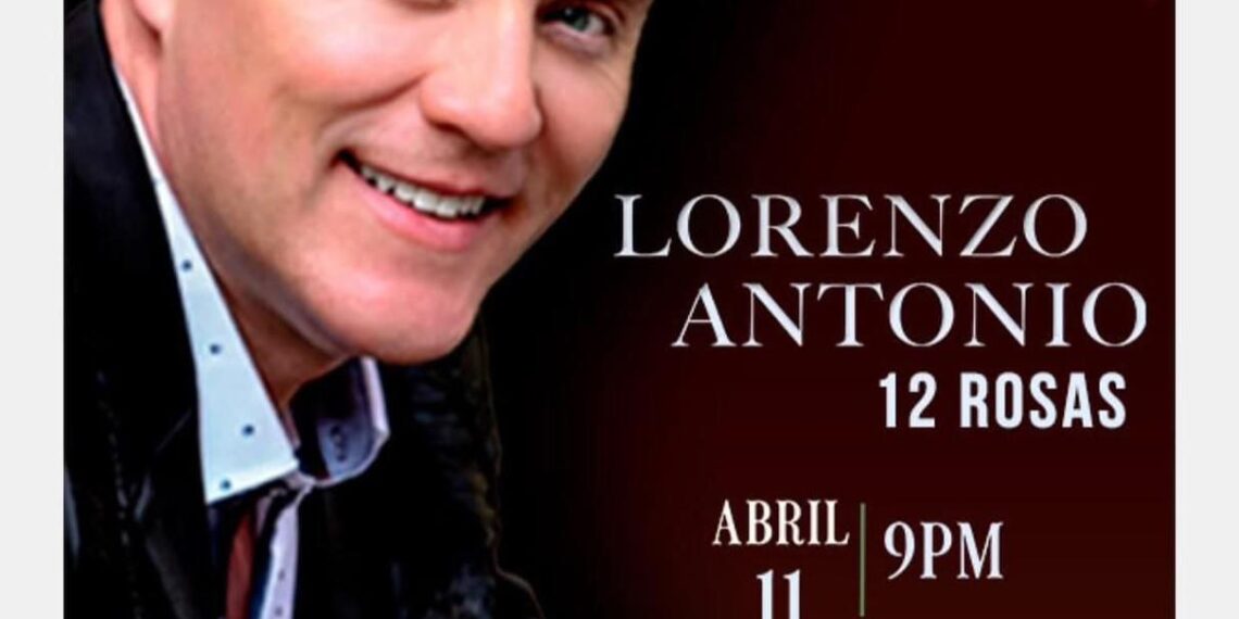 Lorenzo Antonio estará este 11 de abril en el Lunario del Auditorio Nacional