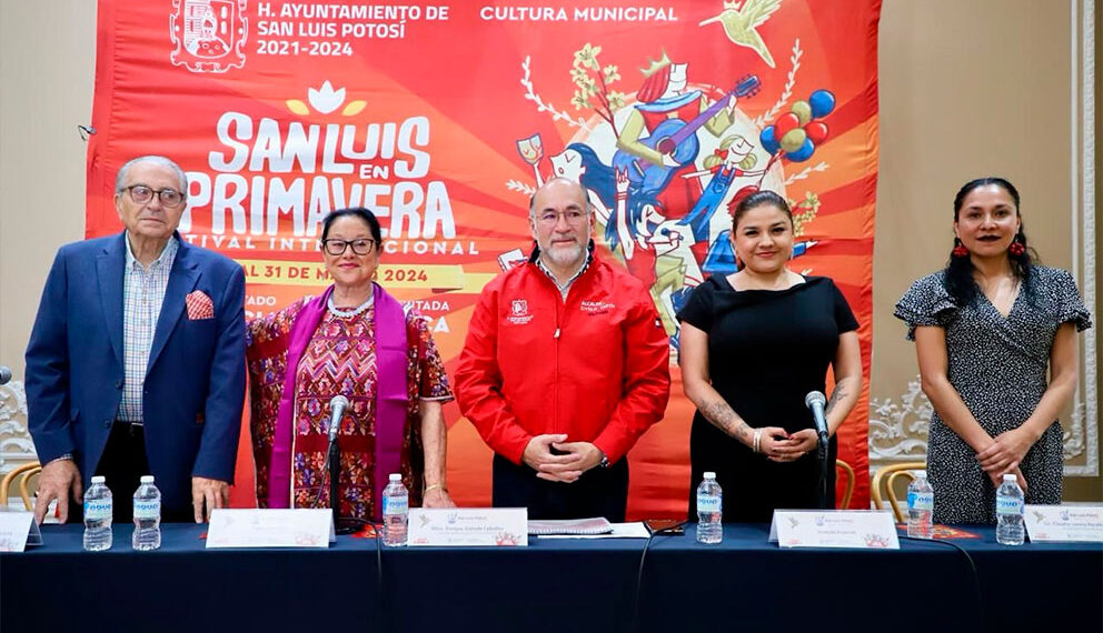 Presentan en la Ciudad de México el Festival Internacional San Luis en Primavera
