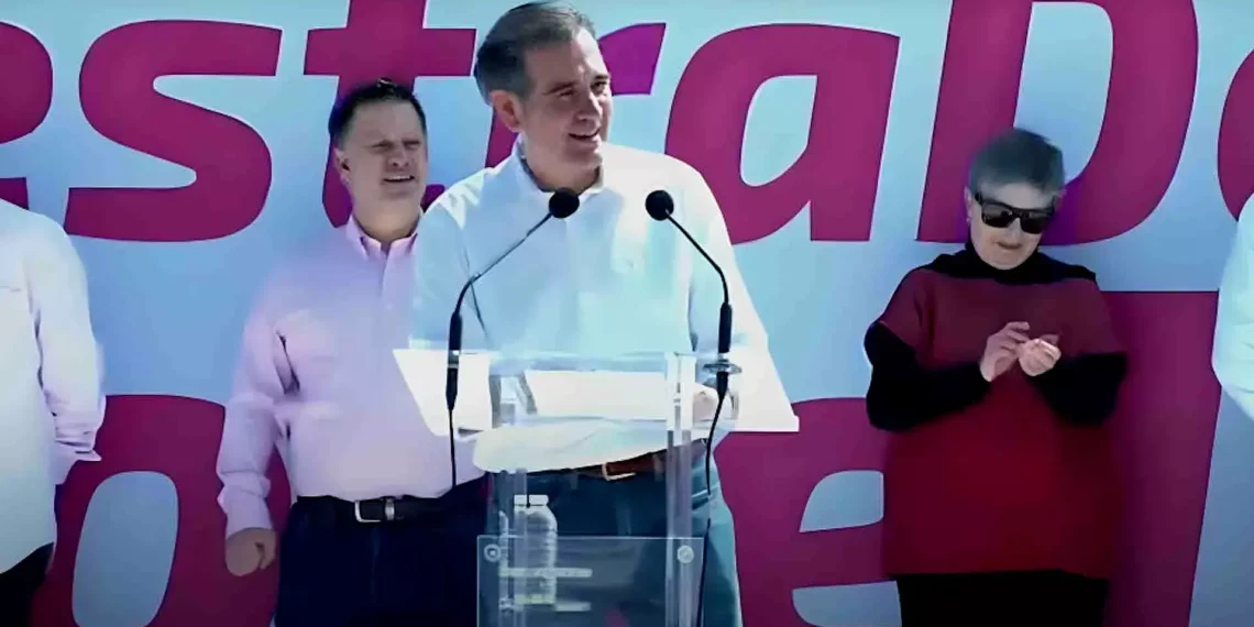 Marcha por la Democracia: Lorenzo Córdova pide en su discurso ‘elecciones libres y transparentes’