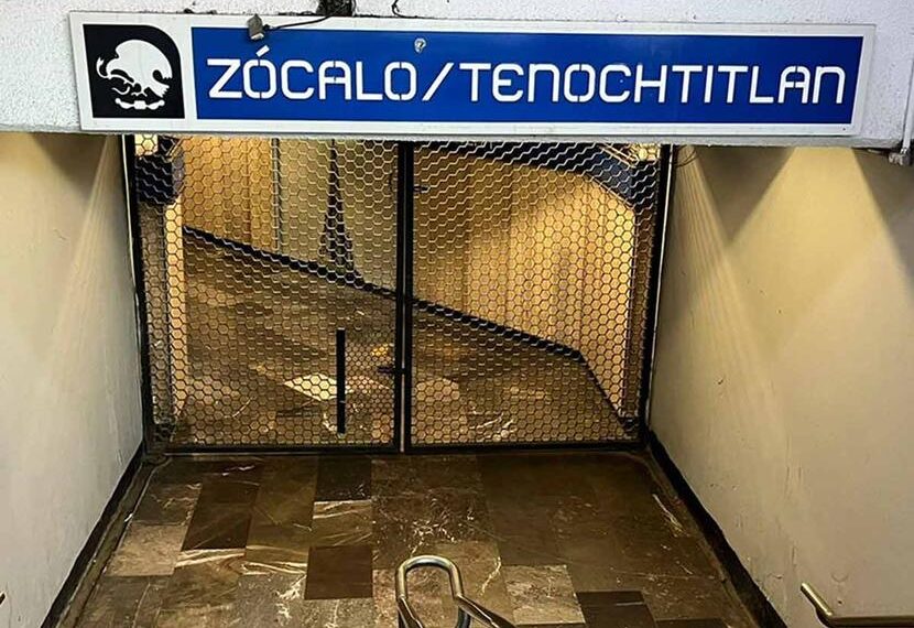 Metro CDMX hoy: Cierran estación Zócalo, toma precauciones