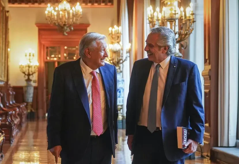 «La vida me dio el privilegio de conocerlo»: Alberto Fernández se reúne con López Obrador