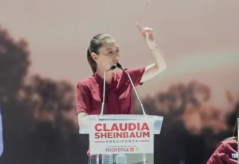 No será una ‘narco’ elección: Claudia Sheinbaum