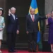 López Obrador recibe a los reyes de Suecia en Palacio Nacional