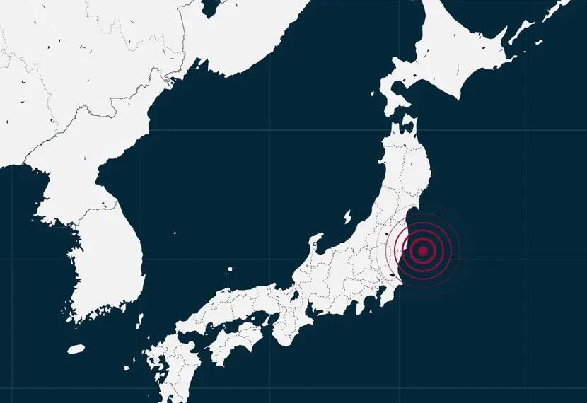 Sismo de magnitud 5.8 sacude las costas de Japón; se percibe en Tokio