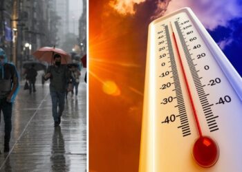 Se esperan temperaturas altas y lluvias por la tarde noche