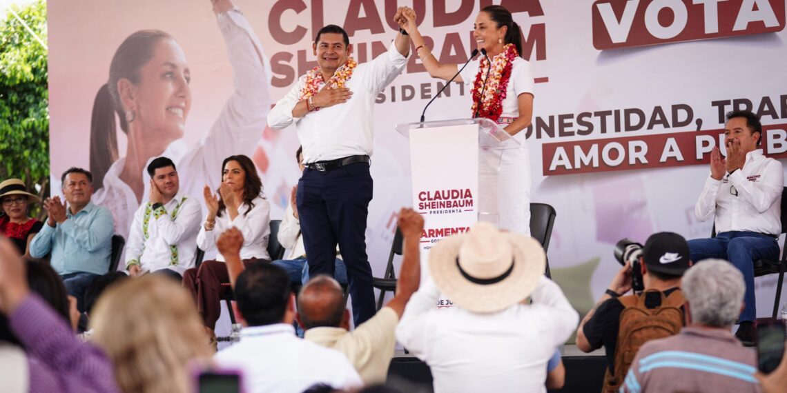 Destaca Claudia Sheinbaum compromisos con poblano