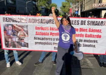 Candidatura al Senado de Inzunza Cázarez, fuera de la ley por acosador sexual: Colectivo feministas