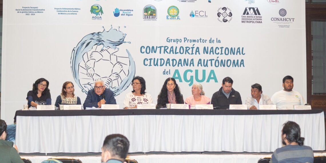 Crean grupo promotor de la Contraloría Nacional Autónoma del Agua