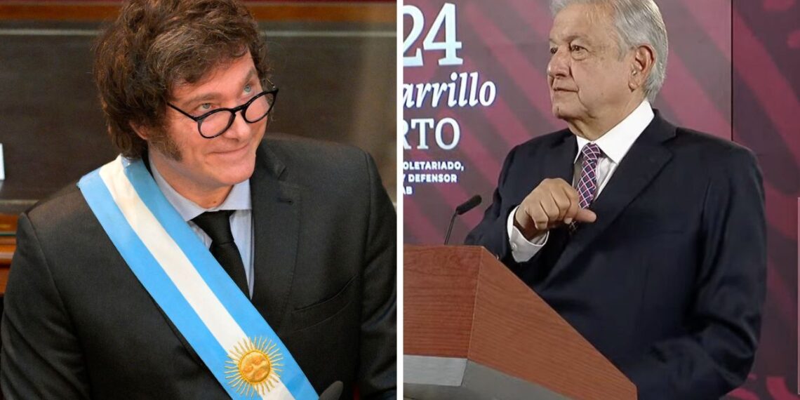 AMLO arremete contra Milei: “modelo neoliberal fracasado no rige en México”