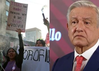 Agradece AMLO a mujeres por marcha pacífica el 8M