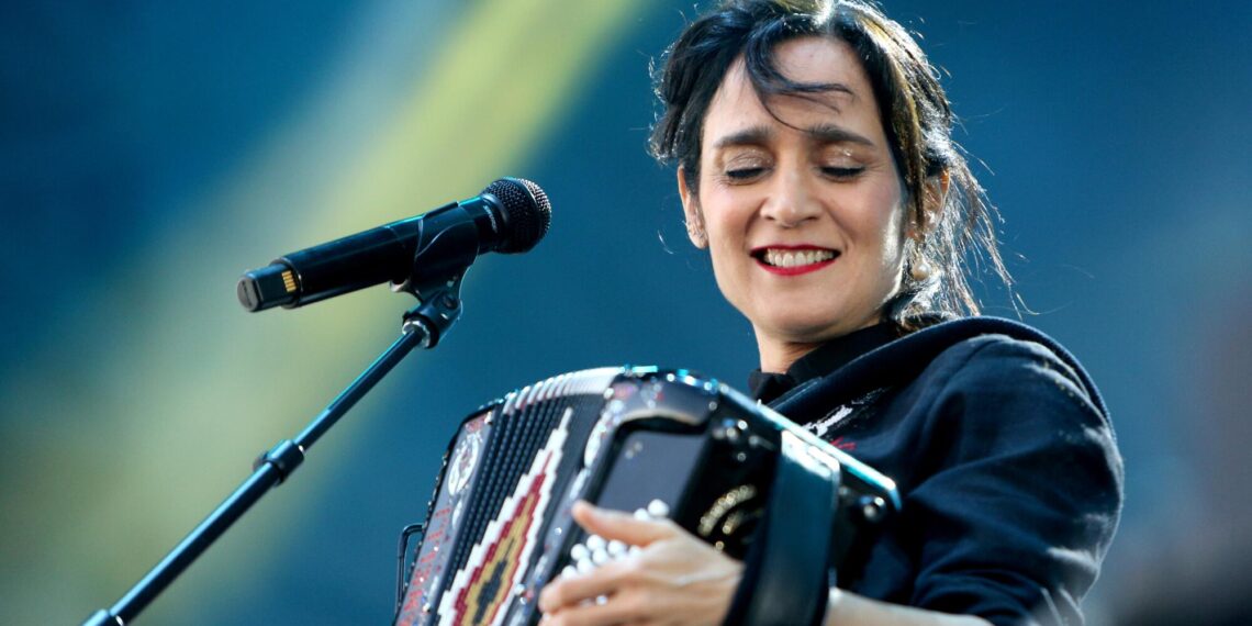 Julieta Venegas en el Zócalo